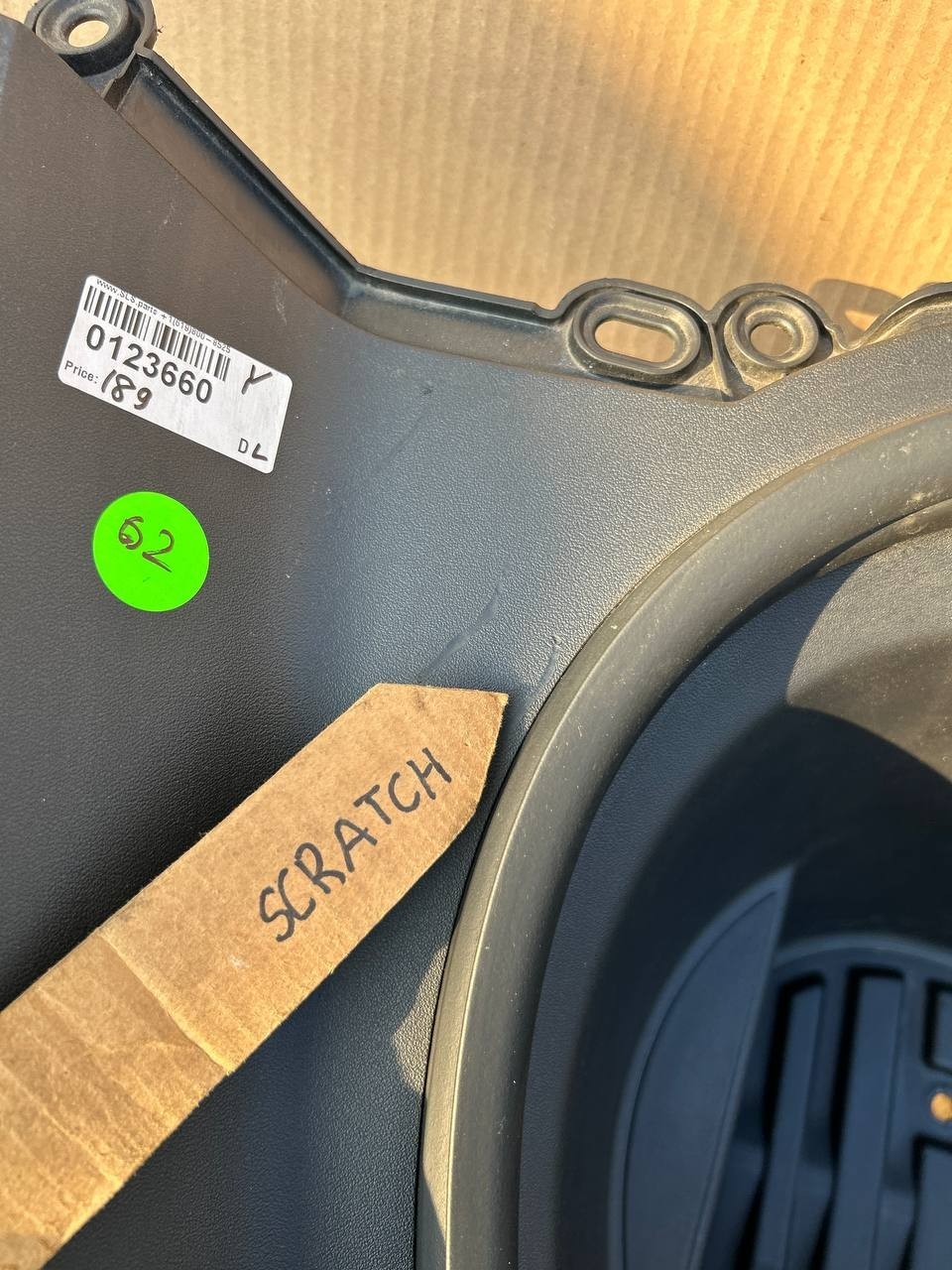 ✅ 20-24 Model Y Front Trunk Tray Storage Bin Tub Frunk 1492606-00-E w/scratches
