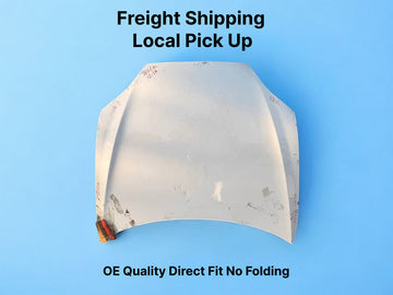 ✅12-16 Tesla Model S Front Hood Bonnet Shell Panel Cover White 1038384 /damaged