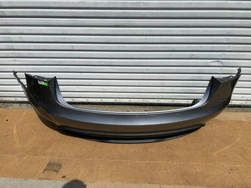 ✅24 Tesla Model 3 Rear Bumper Cover + Lower Valance Silver 1789900 /cracked