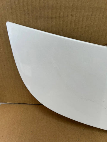 ✅ 16-21 Tesla Model X Rear Trunk Liftgate Spoiler White 1048429-00-B w/scratces