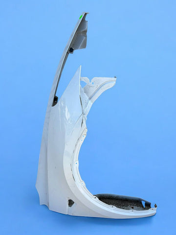 ✅2017-2024 Tesla Model Y Front Right Side Fender White w/dent and scratches