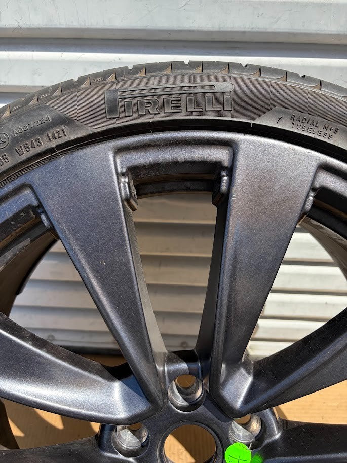 ✅2021+Tesla Model X Front 22" Wheel Rim and Tire 1620226-01-A