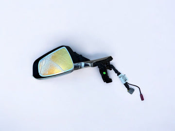 ✅ 12 Model S Left Exterior Rear View Door Mirror Silver1041317-00-E /broken