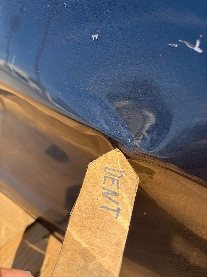 ✅2020-2027 Tesla Model Y Right Front Side Door Shell Gray 1501462 /dented