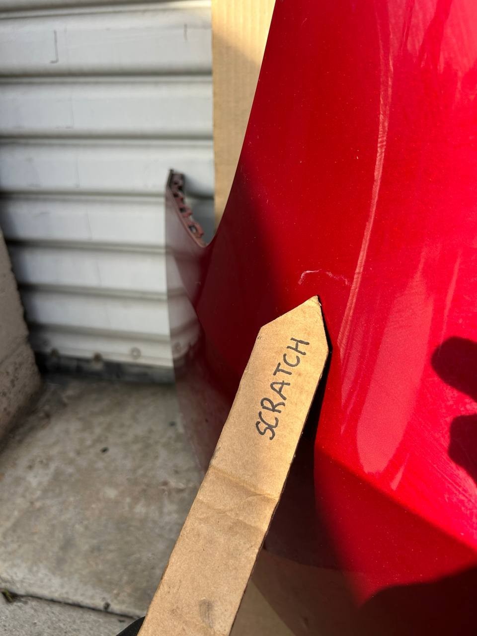 ✅ 2020-2023 Tesla Model Y Rear Bumper Cover Panel Red OEM 1487995-00-B