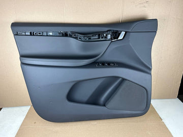 ✅2016-2020 Tesla Model X Front Left Driver Door Trim Panel Black 1037502-14-H