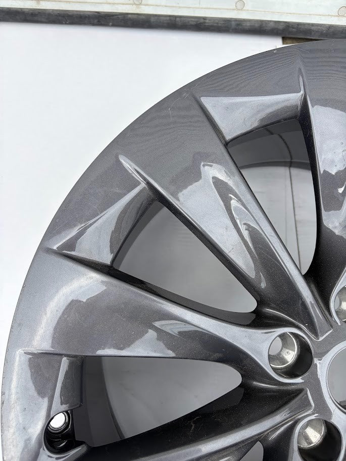✅16-21 Tesla Model X 20" 20x9.5J +40mm Rear Gray Wheel Rim OEM 1027245-00-C