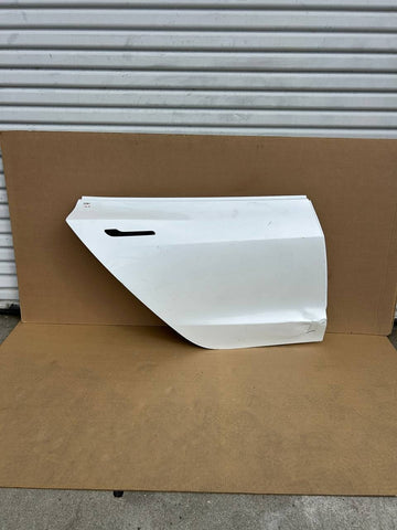 ✅2017-2023 Tesla Model 3 Rear Right Side Door Shell White 1081440 w/dent