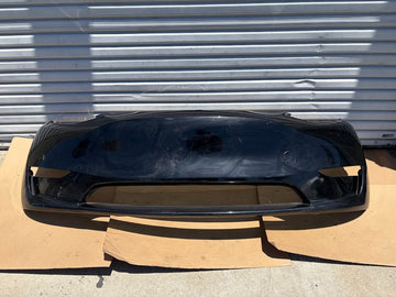 ✅20-23 Tesla Model Y Front Bumper Cover Black No Sensors /dented