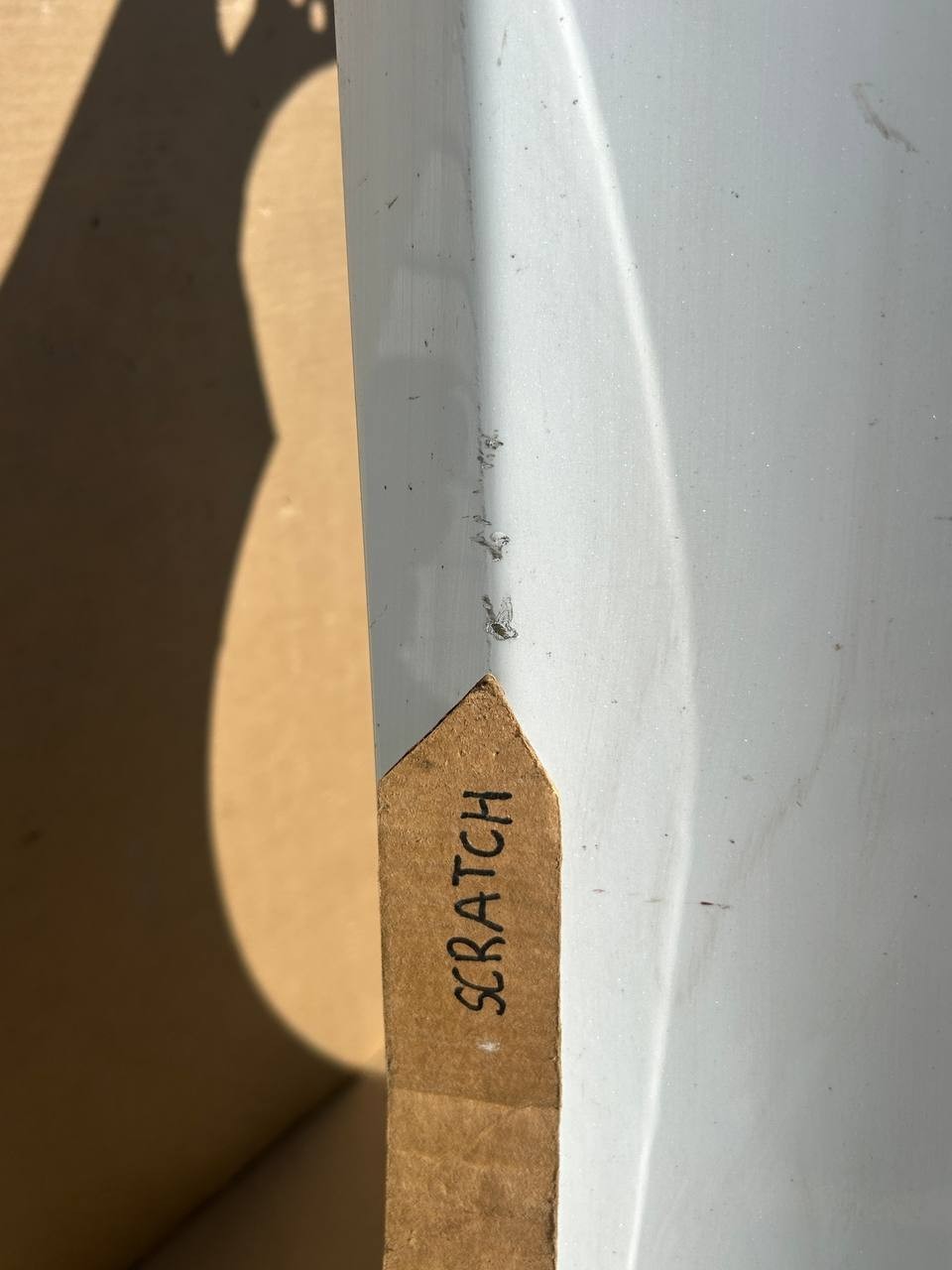 ✅2017-2023 Tesla Model 3 Front Right Side Fender White w/scratches