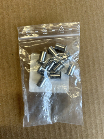✅Tesla Rivet  Flow Form Rivet S48 Kit  8mm 5.0-6.1 qty 10 OEM Part 1069332-00-A