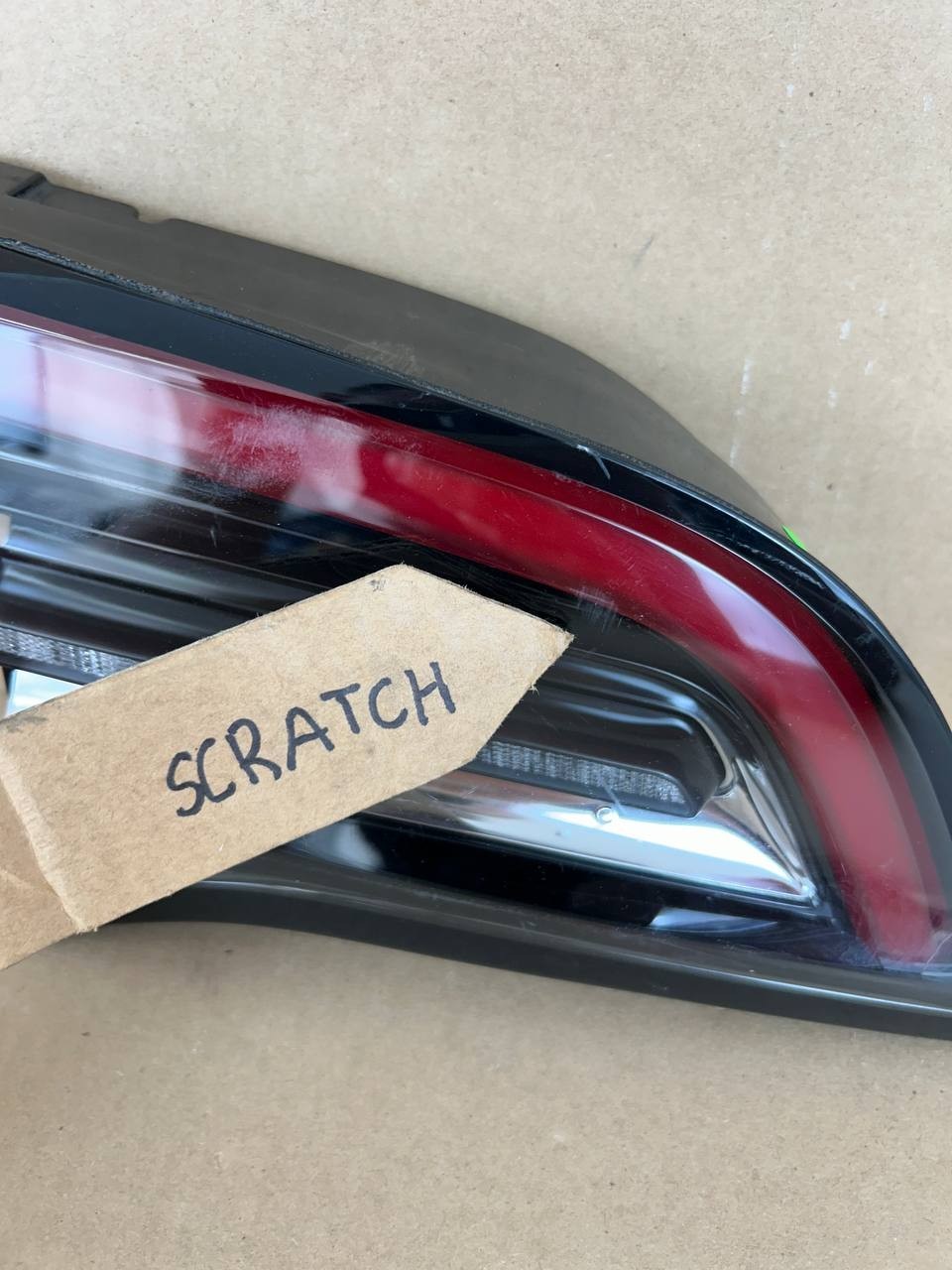 ✅ 2017-2020 Tesla Model 3 OEM Left LH Inner LED Tail Light 1077401 /scratch