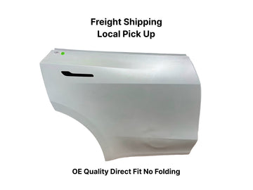 ✅2020-2027 Tesla Model Y Rear Right Door Shell Skin White OEM w/dent