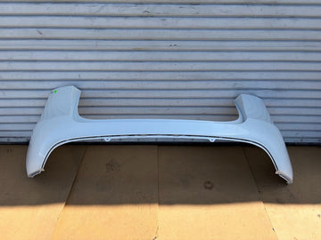 ✅ 20-22 Tesla Model Y Rear Bumper Cover White No Sensors 1493735 /damaged