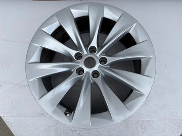 ✅16-21 Tesla Model X 20" 20x9.5J +40mm Rear Silver Wheel Rim OEM 1027245-00-C