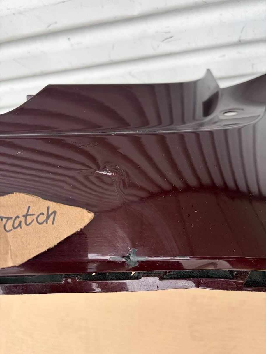 ✅ 22-25 Lucid Air Rear Bumper Cover Skin Assembly Dark Red P11-E223XX /scratched