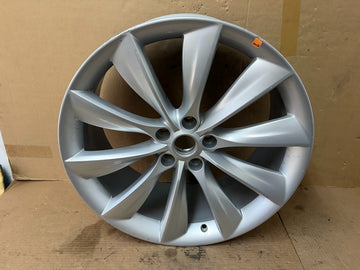 ✅21 Model S Rear Wheel Rim 21" 21x9.0J + 40MM 10-Spoke 1017337-00-A /scratched