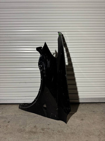 ✅2017-2024 Tesla Model Y Front Left Side Fender Black w/dent and scratches