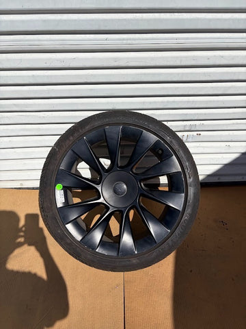 ✅20-24 Tesla Model Y 20" Front+Right Wheel Rim w/Sensor 1188223-00-B /scratched