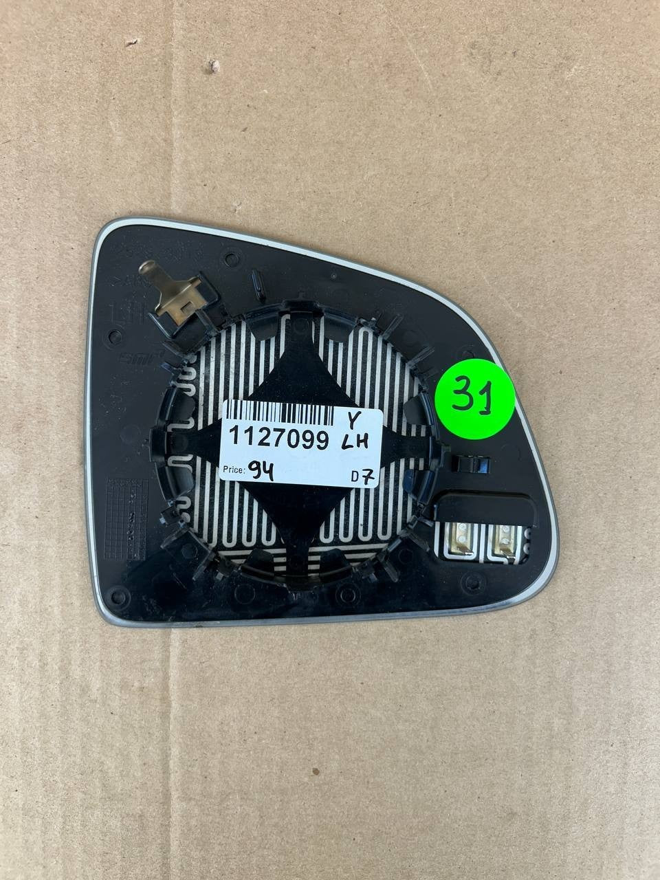 ✅ Tesla Model Y Left Side View Mirror Auto Dim Heated 2529-3019 OEM