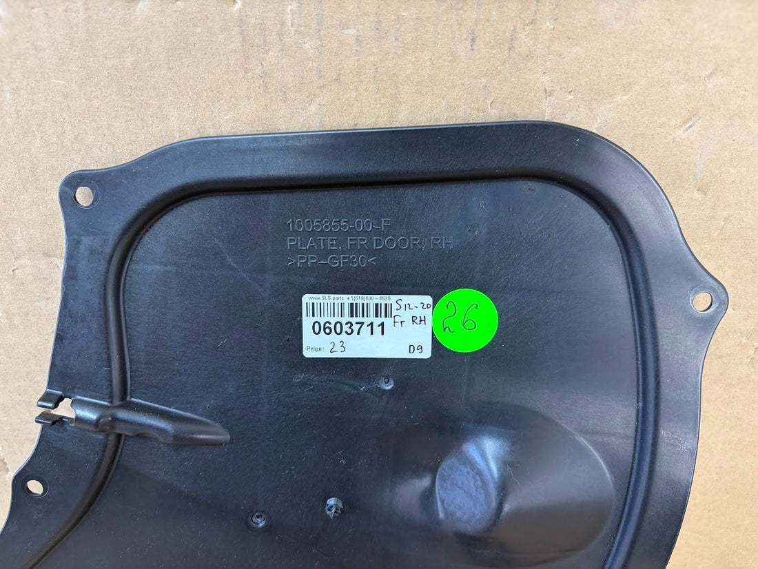 ✅ 2012-2020 Tesla Model S MS Front Passenger Door Plate Panel Right 1005855-00-F