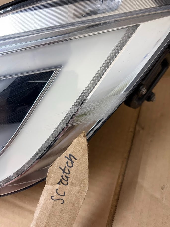 ✅15-20 Tesla Model S Left Hand Driver Side Headlight LED 1053570-00-D /scratched