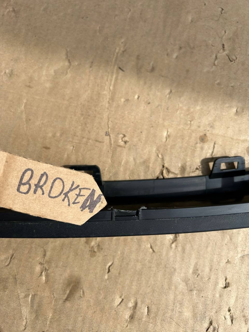 ✅ 2017-2023 Tesla Model 3 Rear Lower Bumper Valance Diffuser Trim OEM /damaged