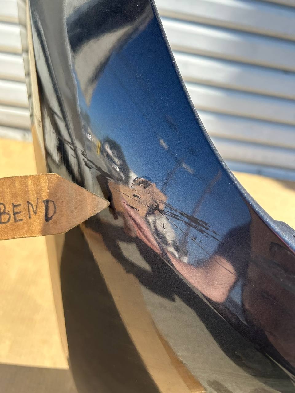 ✅ 2024-2025 Tesla Model 3 Front Bumper Cover Gray OEM 2005802-00-B /bend