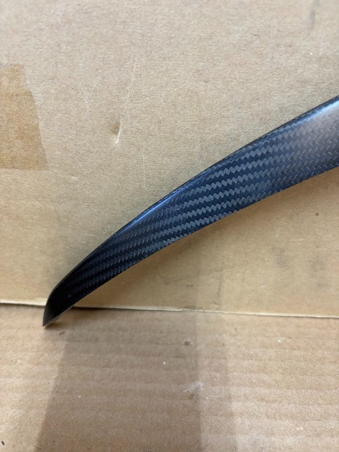 ✅2021-2024 Tesla Model Y Rear Trunk Carbon Fiber Spoiler Wing 1533971