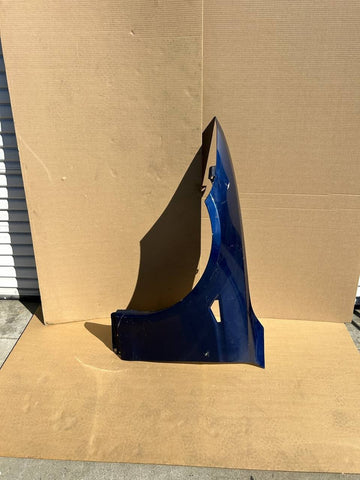 ✅21+ Tesla Model S Front Left Side Fender Shell Panel Blue w/dent and scratches