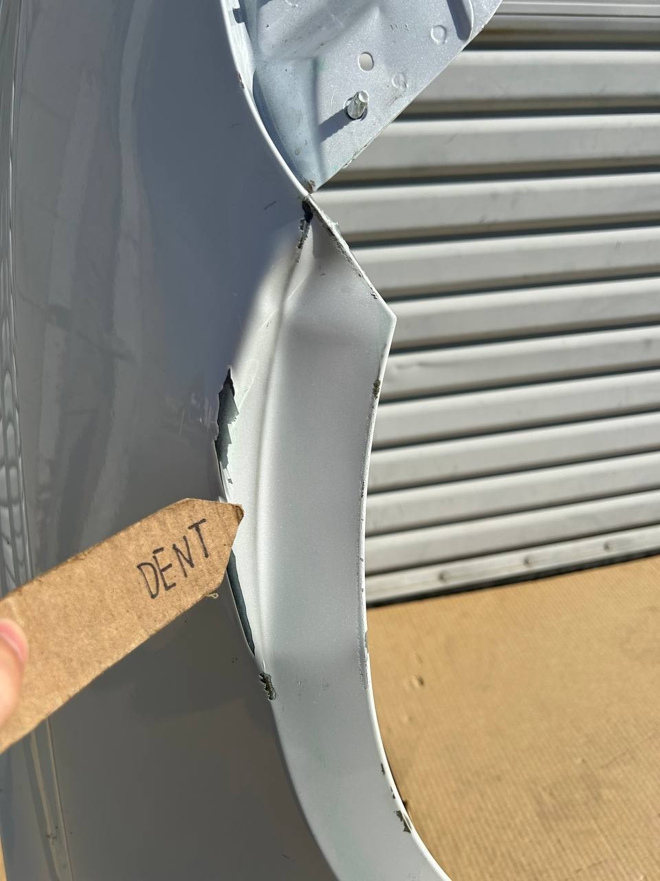 ✅ 2024-2025 Tesla Model 3 Front Right Side Fender White/dent