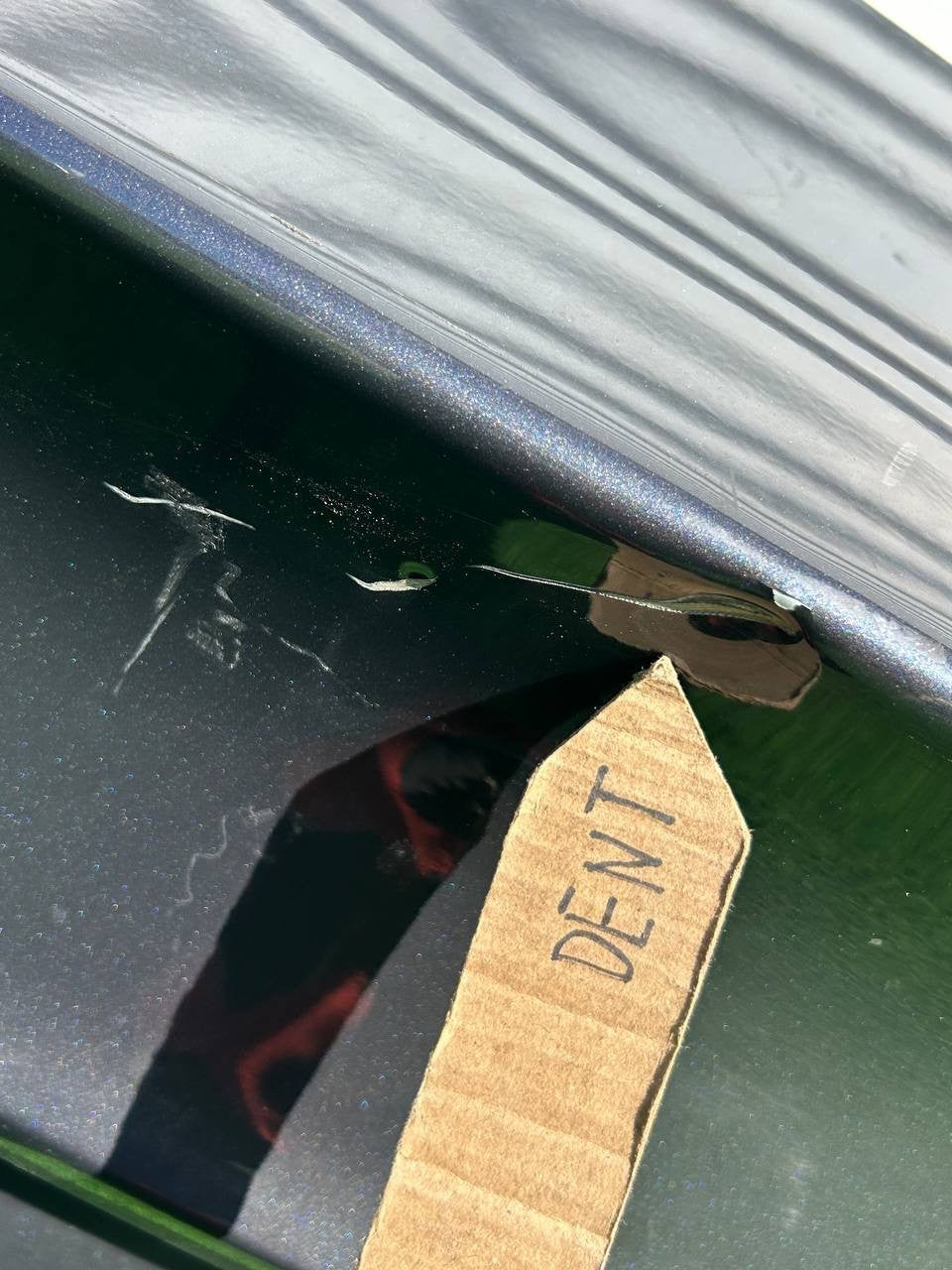 ✅ 17-21 Tesla Model 3 Trunk Lid Tailgate Shell Non Powered Gray w/dent