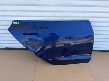 ✅ 2024+ Tesla Model 3 Highland Rear Right Side Door Shell Blue w/dent