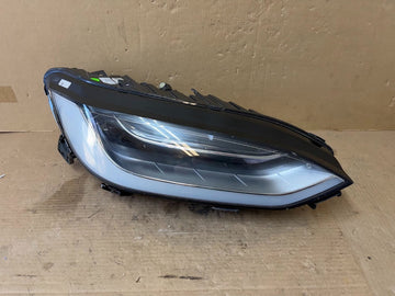 16-20 Tesla Model X Right Side Level Up Headlight 1034315-00-C /broken tabs