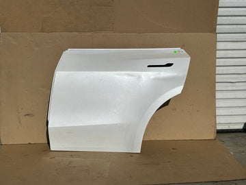 ✅ 2020-2023 Tesla Model Y Rear Left Door Shell Skin White OEM w/dent