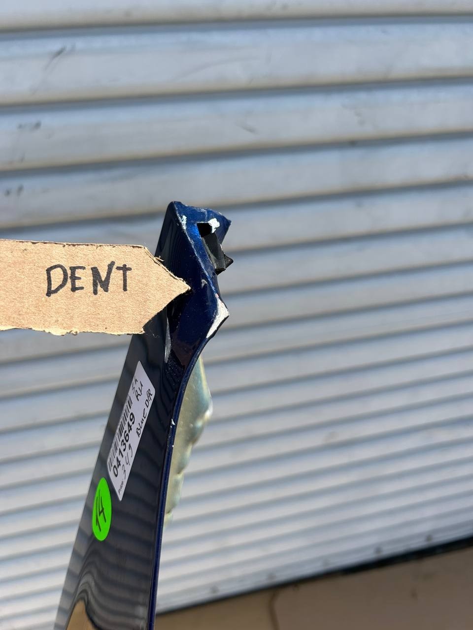 ✅ 2024-2025 Tesla Model 3 Front Right Side Fender Blue w/dent