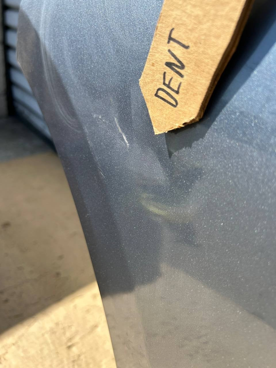 ✅ 22-24 Lucid Air Rear Right Side Door Shell Gray w /dameged