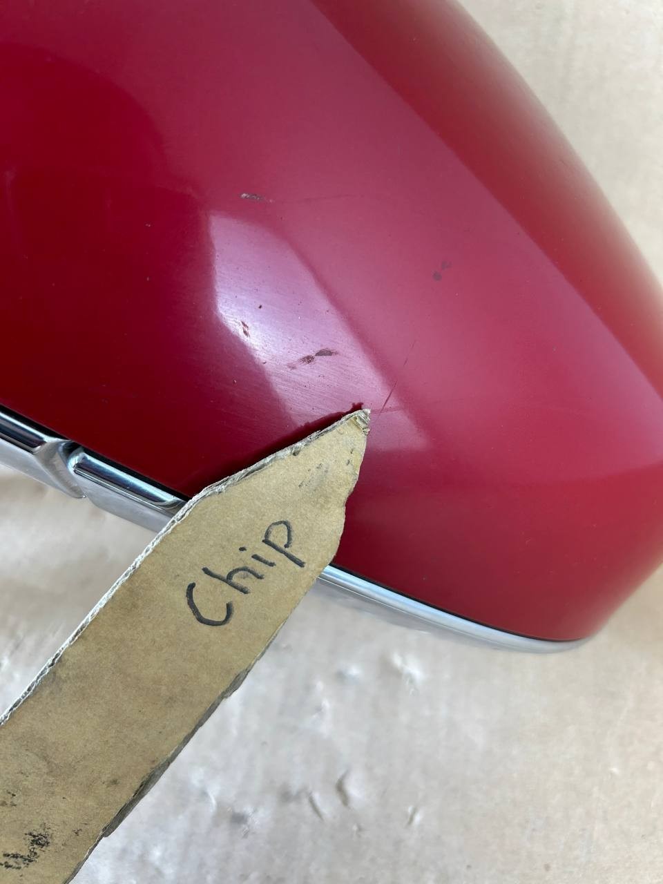 ✅ 12-20 Model S Left Exterior Rear View Door Mirror 1041317-00-A /chip