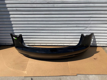 ✅21-23 Tesla Model 3 Rear Bumper Cover Black No Sensors Kit w/Lip  /damaged