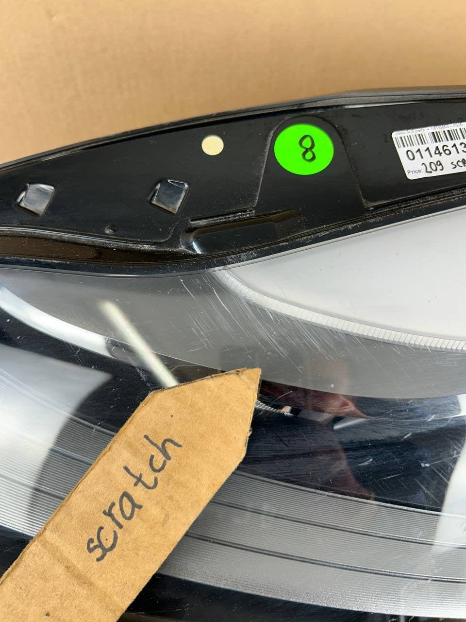 ✅ 21-23 Tesla Model 3/Y Matrix Headlight Headlamp LH Side 1514952-00-C scratches