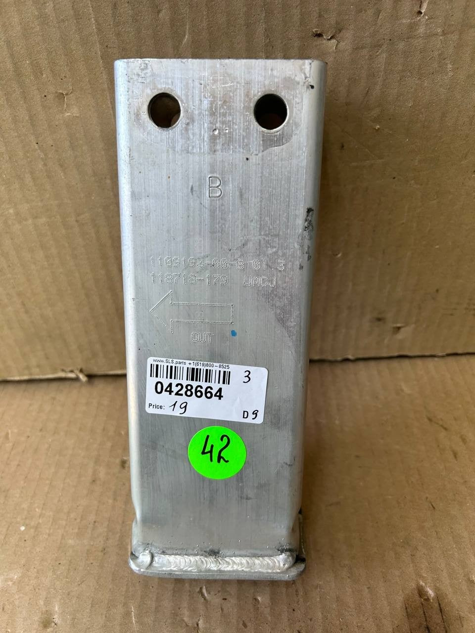 ✅ 2017-21 Tesla Model 3 Front Bumper Reinforcement Rail Extension 1109193-00-B