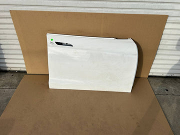 2012-2020 Tesla Model S OEM Front Right Side Door Shell Panel White w/scratch