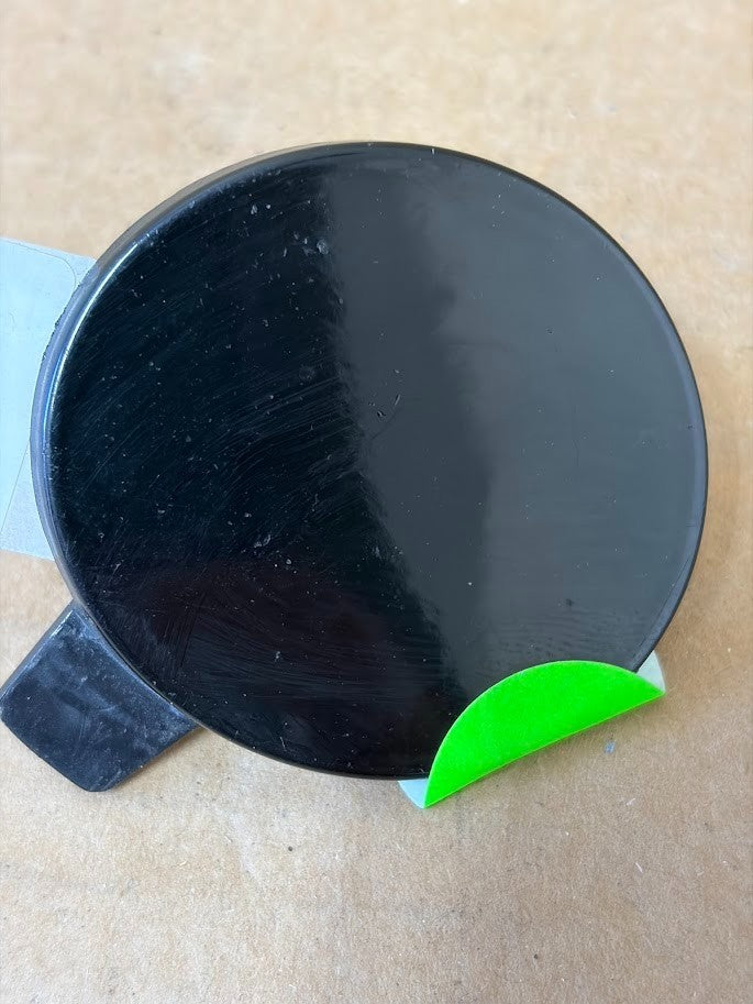 ✅ 17-23 Tesla Model 3 Front Bumper Tow Hook Cover Cap Black 1460701-00-B