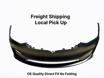 ✅23-25 Tesla Model X Front Bumper Cover Black no Sensors in Protection Film
