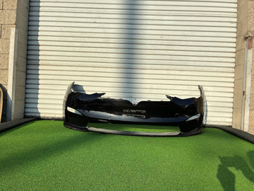 ✅ 2021+ Tesla Model S MS Front Bumper Cover Black 1750101 w/scratches