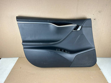 ✅12-20 Tesla Model S Front Left Interior Door Panel Trim Card Cover 1007949-00