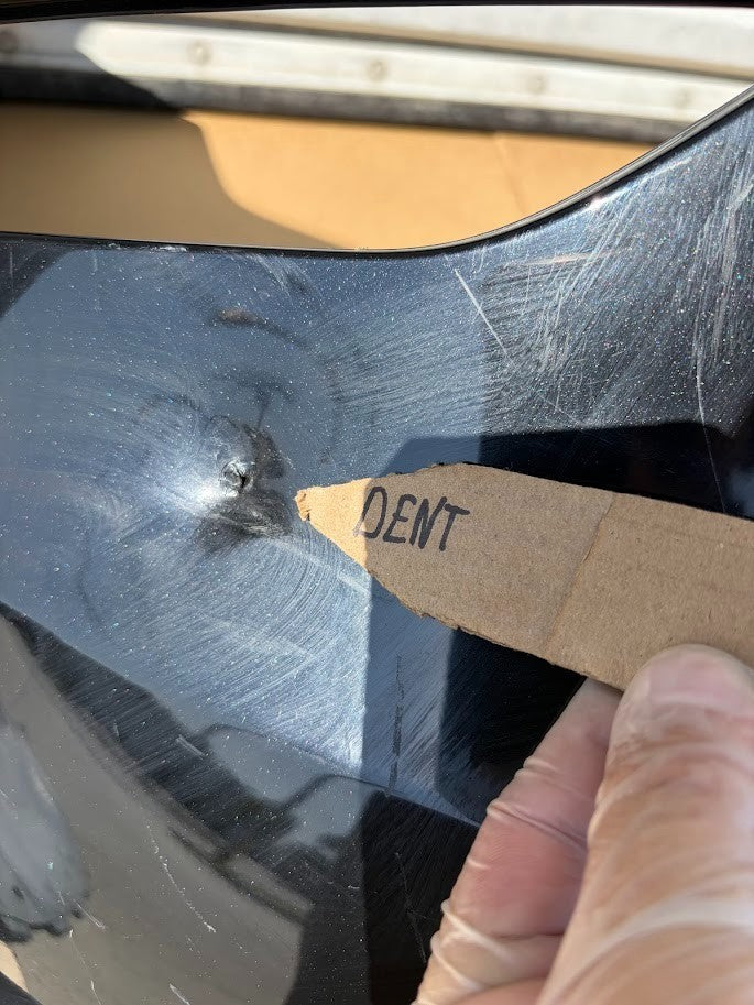 ✅ 25+ Tesla Model Y Juniper Front Bunper Fascia Black 1898735-00-E /damaged
