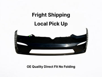 ✅ 21+ Tesla Model X Front Bumper Cover Black w/scratches