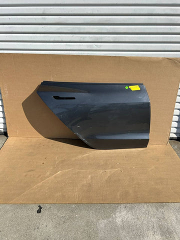 ✅2017-2023 Tesla Model 3 Rear Right Passenger Side Door Shell Gray w/scratches