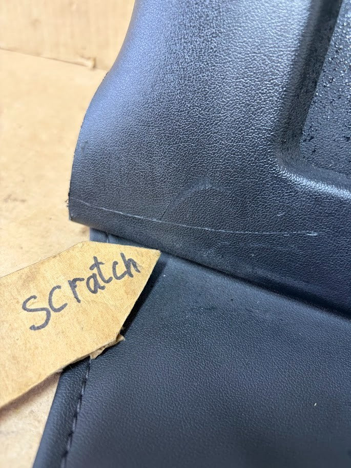 ✅ 17-23 Tesla Model 3 Front Left/Right Seat Back Shell Cover 108896600C /scratch